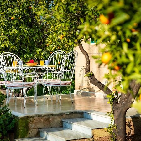 The Tower With The Orange Tree Garden Villa Ialysos  Buitenkant foto