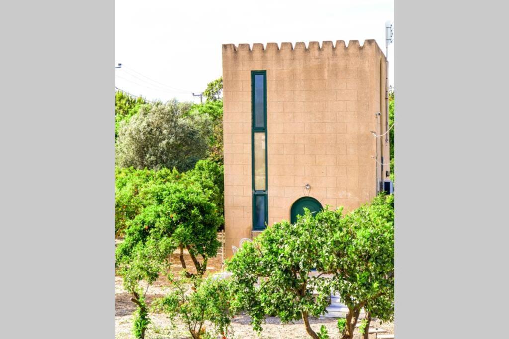 The Tower With The Orange Tree Garden Villa Ialysos  Buitenkant foto